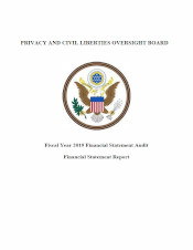 download PCLOB FY 2019 Final Financial Audit