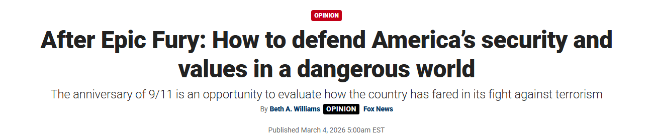 9/11 25th Anniversary Op-Ed - Op-Ed: Counterterrorism 25 Years After 9/11
