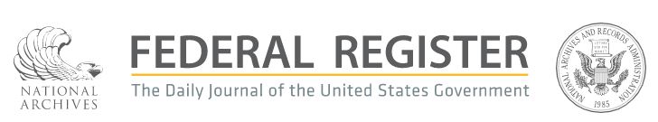 Image of the Federal Register logo