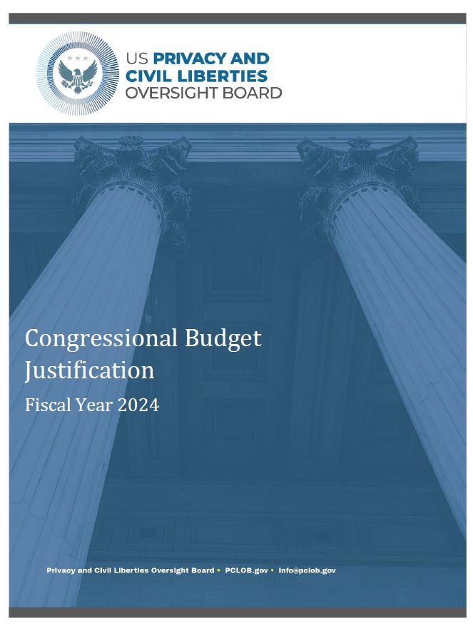 download PCLOB FY 2024 Congressional Budget Justification