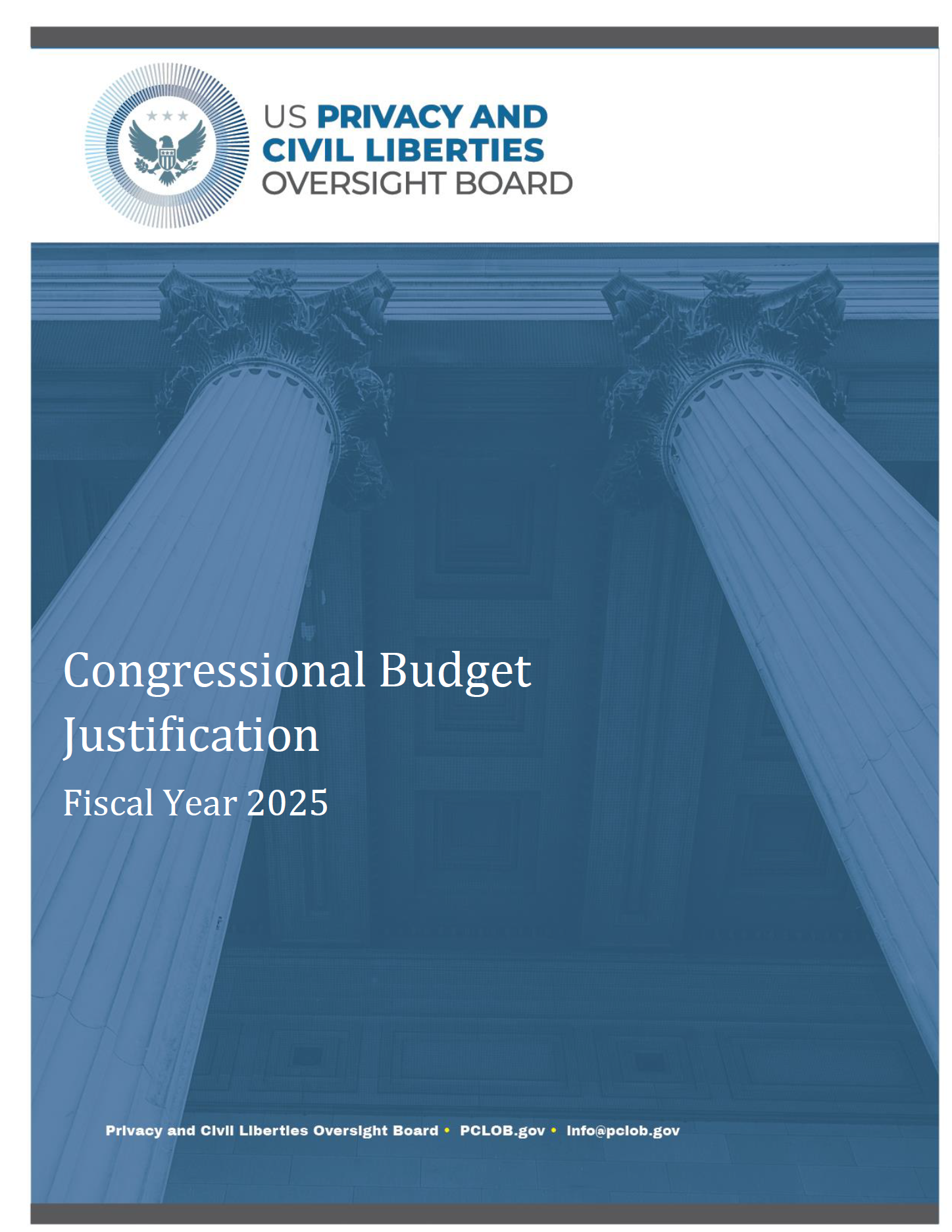 download PCLOB FY 2025 Congressional Budget Justification
