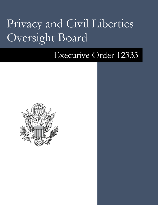 Download the EO 12333 Public Report - Report on Executive Order 12333