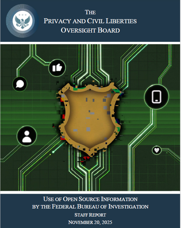FBI Open Source Report - Report of the Use of Open Source Information by the Federal Bureau of Investigation